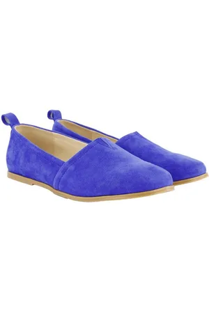 Ulla Popken Leder-Slipper Veloursleder flacher Absatz Weite H Ballerina - Verkäufer: Popken Fashion Group