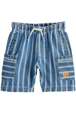 Next Cargojeans Cargo-Jeans mit Gummibund und weitem Bein (1-tlg) - Verkäufer: Germany GmbH