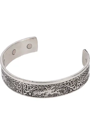 GURU-SHOP Armreif Tribal Armspange, silberner Vintage Armreifen -.. - Verkäufer: