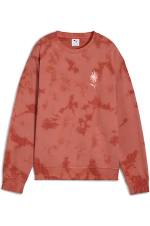 PUMA Sweatshirt WARDROBE ESS FLORAL PACK Kurzer figurbetonter Crewneck mit