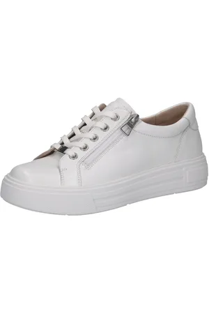 Caprice Plateausneaker, Freitzeitschuh, Halbschuh, Schnürschuh mit gepolstertem Schaftrand