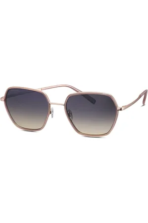 Marc O’ Polo Sonnenbrille 505122 Form Hexagon, hochwertigen Verlaufsgläsern, Polyamid UV 400