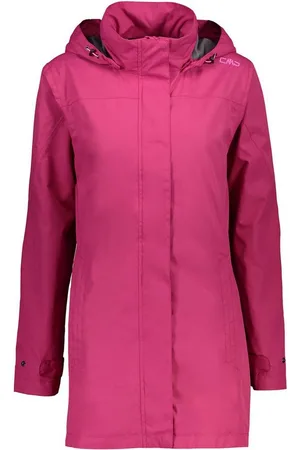 CMP Regenjacke Damen Regenjacke Woman Rain Jacket Button Hood 39X6646 - Verkäufer: CORTEXPOWER