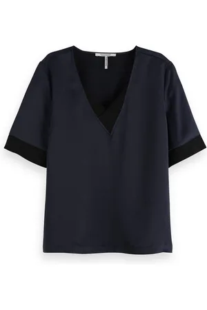 Scotch&Soda T-Shirt Damen Top V-Neck Top 149810 - Verkäufer: CORTEXPOWER