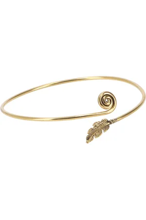 GURU-SHOP Armreif Swirl, Arm Manschette, Oberarmband Messing,.. - Verkäufer: