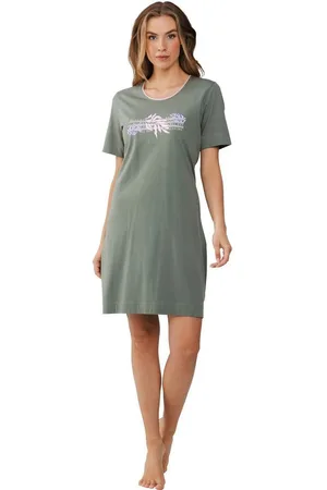 Pastunette Nachthemd Dsamen Schlafshirt mit kurzem Arm (1-tlg) Baumwolle - Verkäufer: HELLER-SHOES