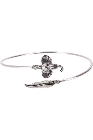 GURU-SHOP Armreif Silber Swirl, Arm Manschette, Oberarmband.. - Verkäufer:
