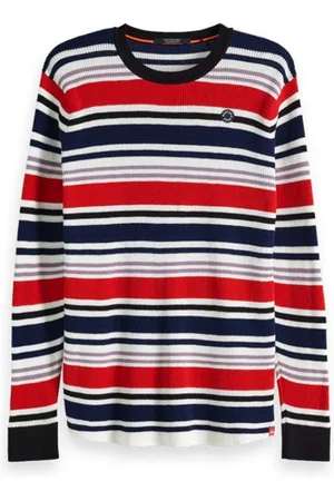 Scotch&Soda Langarmshirt Herren Langarmshirt Waffle Stripes 150530 - Verkäufer: CORTEXPOWER