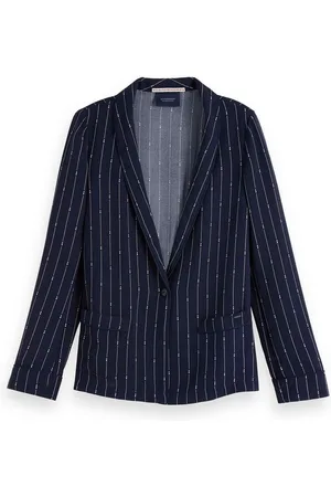 Scotch&Soda Allwetterjacke Damen Blazer Drapey Pin Stripe 154420 - Verkäufer: CORTEXPOWER