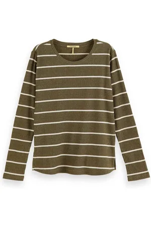 Scotch&Soda Langarmshirt Damen Langarmshirt Lurex Long Sleeve Tee 156496 - Verkäufer: CORTEXPOWER
