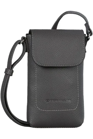 TOM TAILOR Handytasche Elis, aus weich gekörntem Lederimitat auffällige Ziernaht und feinem Logo