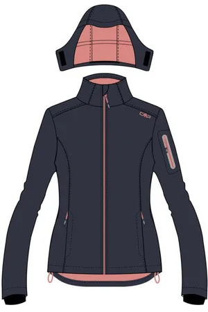 CMP Softshelljacke Damen Softshelljacke Woman Jacket Zip Hood 39A5016 - Verkäufer: CORTEXPOWER
