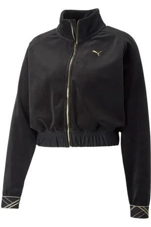 PUMA Trainingsjacke Damen Trainingsjacke Deco Glam Velour Full Zip 522254 - Verkäufer: CORTEXPOWER