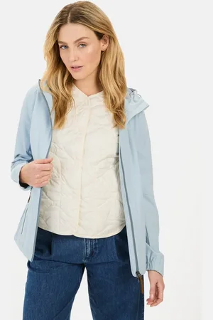 Camel Active Softshelljacke aus recyceltem Polyester Kontrastbesatz - Verkäufer: