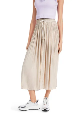 Marc Cain Plisseerock "Sky Colours" Premium Damenmode Plissierter Rock "Rethink Together"