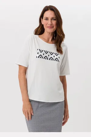 Frank Walder Kurzarmshirt mit geometischem Motiv - Verkäufer: Held Fashion Retail