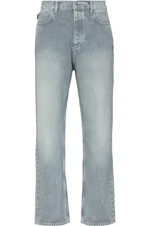 Hugo Blue Loose-fit-Jeans Nate in heller Waschung