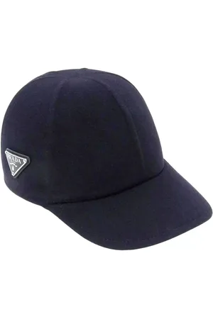 Prada Baseball Cap Basebalkappe Schurwolle mit Triangolo-Logo Cap Triangolo-Logo aus emailliertem Metall - Verkäufer: eldigo
