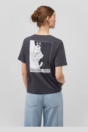 Mavi T-Shirt PAWSOME CREW TEE Print T-Shirt