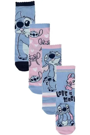 Disney Socken Socken Pack 4 Stück Stitch (Set) - Verkäufer: Diademita