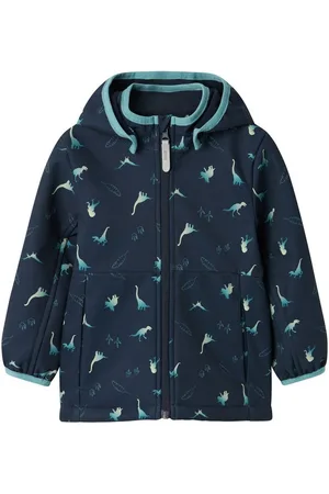NAME IT Outdoorjacke NMMMALTA05 SOFTSHELL JACKET AOP FO - Verkäufer: Dorins Kindermode