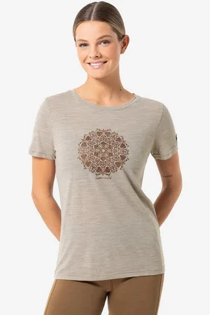 Supernatural Print-Shirt Merino T-Shirt W ORNAMENT TEE lässiger Merino-Materialmix - Verkäufer: