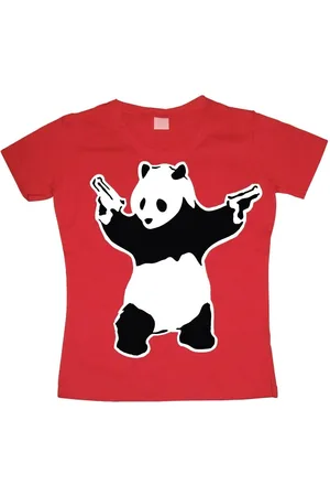 Banksy T-Shirt Panda Girly T-Shirt - Verkäufer: 247Group GmbH