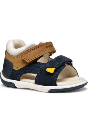 Geox B SANDAL ZAPITO BOY Lauflernschuh, Babyschuh, Sandale, Trekking Schuh mit Klettverschluss