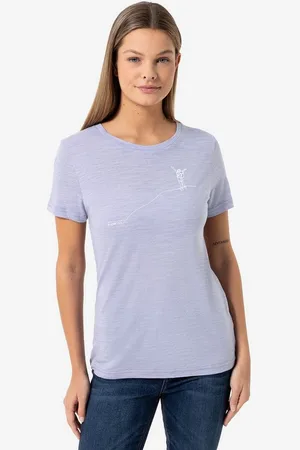 Supernatural Print-Shirt Merino T-Shirt W GIPFELGLÜCK TEE wärmender Merino-Materialmix - Verkäufer: