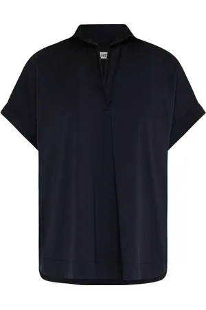 0039 Italy Kurzarmbluse Bluse DERRY FANCY mit Baumwolle - Verkäufer: HENNE