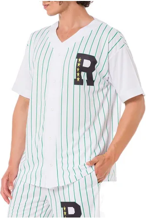 Redbridge T-Shirt Baseball-Shirt mit Knopfleiste und Streifen Sportliches Oversize-Shirt - Verkäufer: ChillDeal