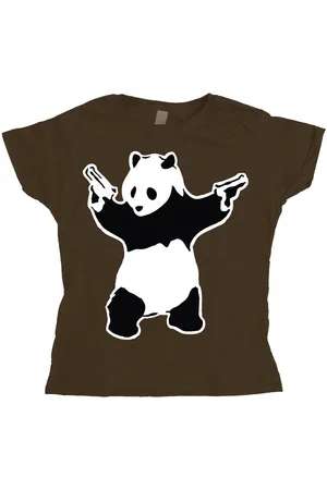 Banksy T-Shirt Panda Girly T-Shirt - Verkäufer: 247Group GmbH