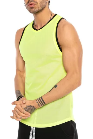 Redbridge Muscleshirt Mesh Tanktop Atmungsaktives Sportshirt für Training und Freizeit Schnelltrocknend - Verkäufer: ChillDeal