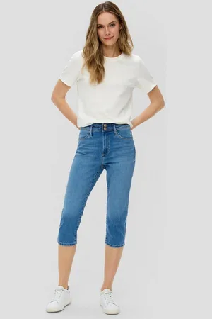 QS by s.Oliver 7/8-Jeans Capri-Jeans Betsy / Slim Fit / Mid Rise / Slim Leg - Verkäufer: