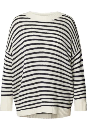 0039 Italy Strickpullover Pullover AMADEA STRIPE mit Kaschmir - Verkäufer: HENNE