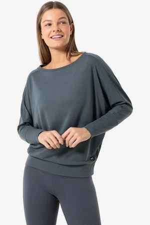 Supernatural Langarmshirt für Damen aus Merino W KULA TOP mit leichten Fledermausärmeln - Verkäufer: