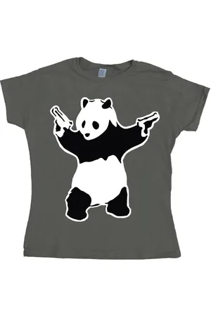 Banksy T-Shirt Panda Girly T-Shirt - Verkäufer: 247Group GmbH