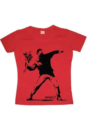 Banksy T-Shirt Girly T-Shirt - Verkäufer: 247Group GmbH
