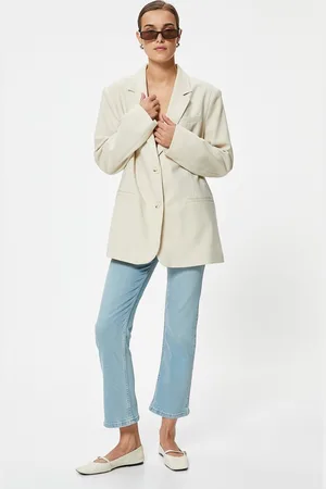 Koton 5-Pocket-Jeans Normale Leibhöhe Kick Flare - Verkäufer: