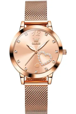 OLEVS Quarzuhr Ostern Muttertag Geschenkset 5189 Damenuhr Rosé Armband 5198-r - Verkäufer: Tidy-Online