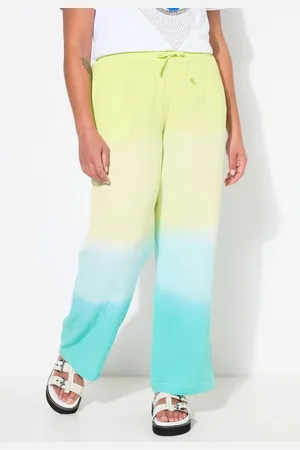 Angel of Style Schlupfhose Hose gerades Bein Musselin Farbverlauf - Verkäufer: Popken Fashion Group