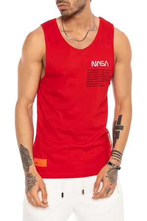Redbridge Muscleshirt mit NASA Print Lässiges Muskelshirt für Freizeit und Streetwear NASA-Motive - Verkäufer: ChillDeal