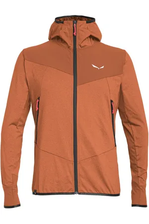Salewa Langarmshirt AGNER HYBRID PL/DST M FZ HDY BOMBAY BROWN MELANGE/0910 - Verkäufer: Intersport Reill