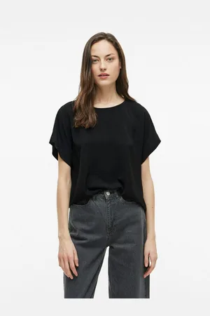 VILA T-Shirt Elegantes Kurzarm-T-Shirt mit Design VIJOSA S/S TOP - NOOS - Verkäufer: ARIZONAS
