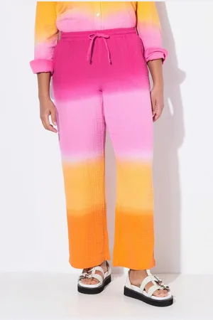 Angel of Style Schlupfhose Hose gerades Bein Musselin Farbverlauf - Verkäufer: Popken Fashion Group