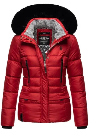 Marikoo Winterjacke Loveleen mit Teddyfell und Kapuze