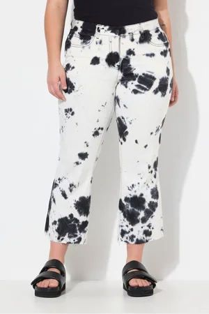 Angel of Style Regular-fit-Jeans 7/8-Jeans Claire Batikmuster 5-Pocket - Verkäufer: Popken Fashion Group