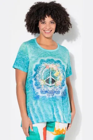 Angel of Style T-Shirt T-Shirt A-Linie Peace Mandala-Print - Verkäufer: Popken Fashion Group