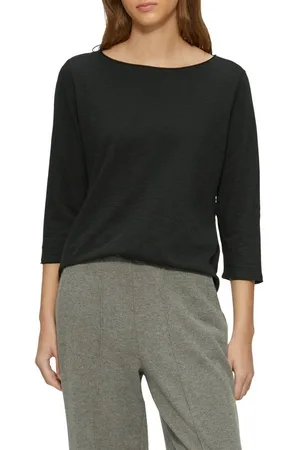 QS by s.Oliver Langarmshirt aus Flammgarn