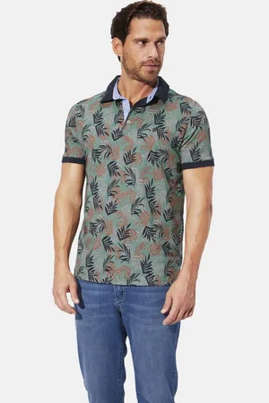 BABISTA Poloshirt GARLEN mit Blättermuster - Verkäufer: VANDERSTORM VENTURES